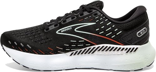 Brooks Women's Glycerin GTS 20 Supportive Running Shoes - Black/Red/Opal | Size 5 Medium