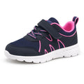 Stelle Girls Sneakers Kids Tennis Shoes with Non-Slip Sole Lightweight Breathable Athletic Sports Running Shoes for Toddler/Little Kid/Big Kid(Navy,13ML)