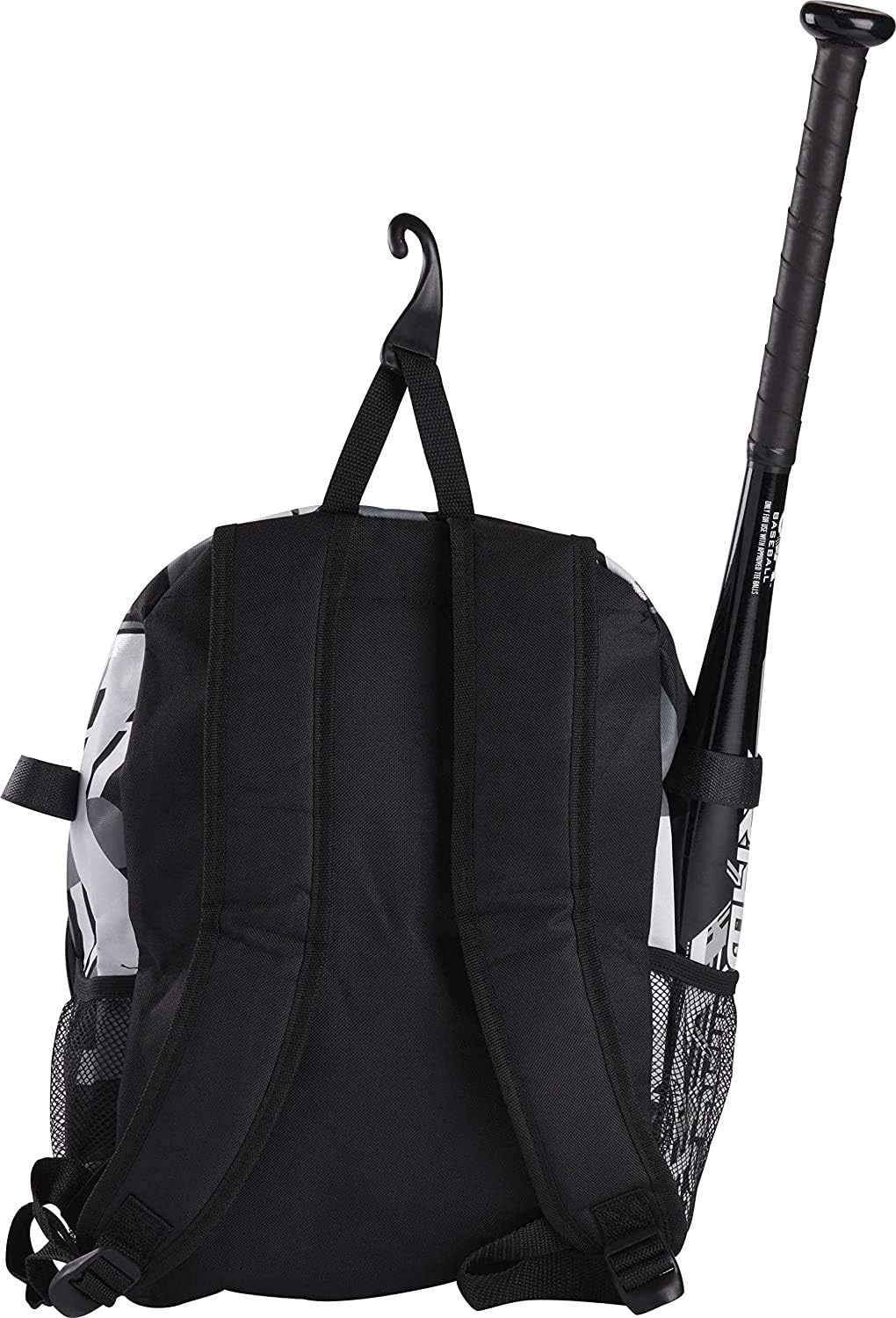 Rawlings | REMIX Backpack Equipment Bag | Ideal for T-Ball & Youth Baseball/Softball | Black