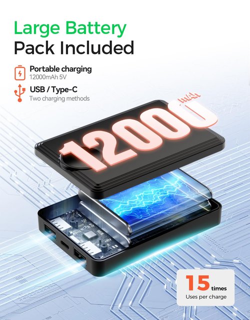 Soleilwear Heated Vest Women, 9 Heating Zones with 12000mAh Battery Pack, Rechargeable Heating Vest with 3 Temperature Settings for Indoor Outdoor Motorcycle Hunting Camping Cycling Work
