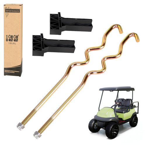 10L0L Professional Grade Battery Hold Down - Club Car Precedent 2008.5-up 48V, Quick Install, 1-Year Warranty