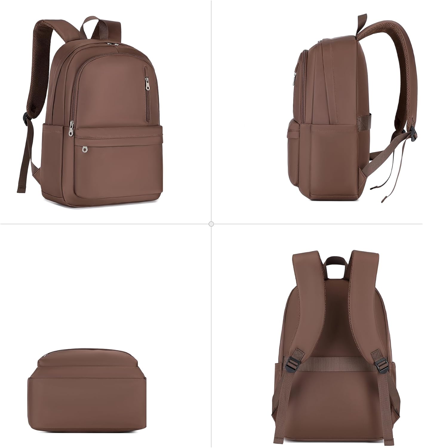 Skiennix Lightweight Nylon Backpack - Foldable Design, Large Capacity for School, Travel & Work
