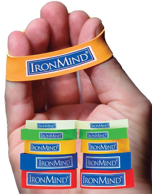 IronMind Strong and Healthy Hands Kit: Egg & Bands - Rehab/Prehab for Carpal Tunnel, Tennis Elbow, RSI, Arthritis