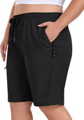 MoFiz Women's Plus Size Hiking Cargo Shorts - Quick Dry Lightweight Summer Shorts with Pockets