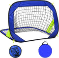 EVERRUSH Pop Up Soccer Goals - Portable & Foldable Training Nets for Indoor/Outdoor Use - Lightweight with Carry Bag