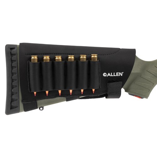 Allen Company Mesa Neoprene Buttstock Shell Holder, Black