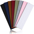 Skiennix 8-Pack Women's Headbands - Soft, Non-Slip Elastic Hair Bands for Yoga & Daily Workouts