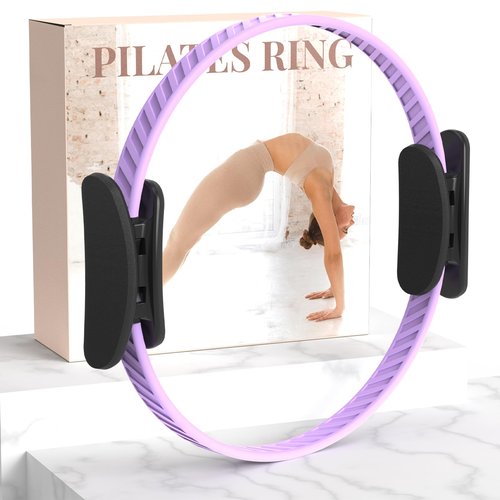 JKSHMYT Pilates Ring, Pilates Equipment- 14.5" Home Pilates,Starter Sets,Better me Essentials Magic Pilates for Workouts