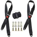 iLSKW Golf Cart Seat Lap Strap Belts Kit Universal Golf Cart Belt Kit Front Rear for EZGO, Yamaha, Club Car, Go Kart, UTV a Pair Not Include Bolts