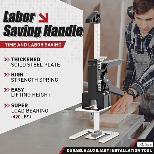 Labor Saving Arm Jack Handle - Multi-Function Height Adjustment Lifting Device | 2 Pack, 420 LB Capacity