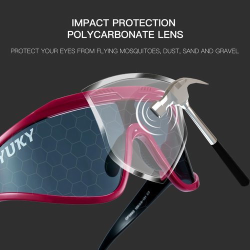 Cyxus Cycling Glasses for Women Men Sport Running Sunglasses MT Bike Baseball Volleyball Gear Accessories 1322