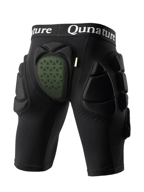 QUNATURE Butt Pads Snowboarding Hip Butt Pads Impact Shorts Skating Protective Gear Padded Shorts for Men Women Snowboard Butt Pad for Skateboarding Skiing Mountain Biking Speed Descent L