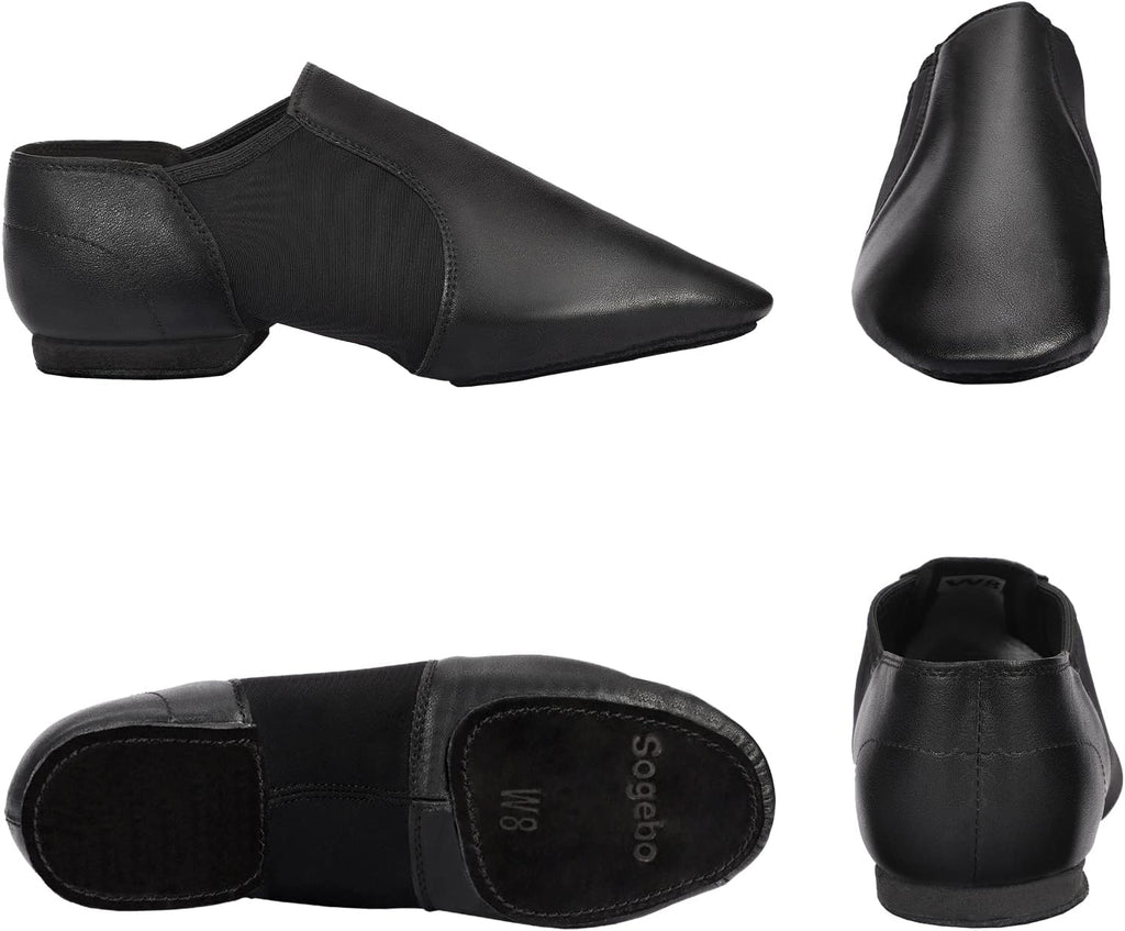 Skiennix Split Sole Jazz Shoes - Comfortable Dance Footwear for Men & Women | Stylish & Flexible