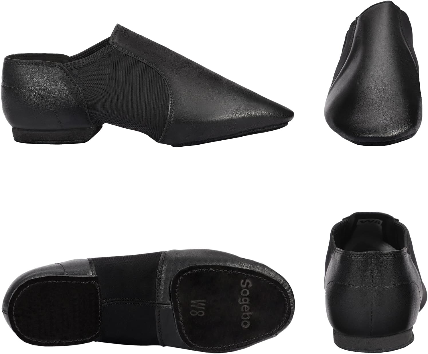 Skiennix Split Sole Jazz Shoes - Comfortable Dance Footwear for Men & Women | Stylish & Flexible