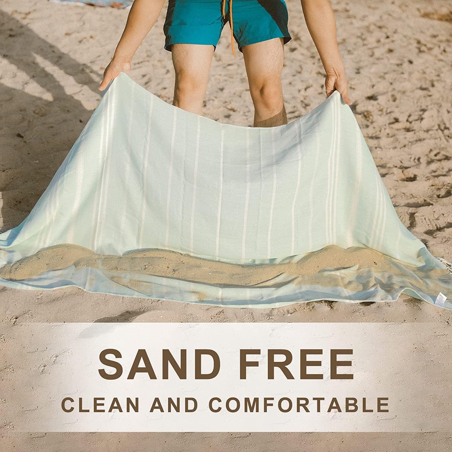 Skiennix Turkish Beach Towels - Quick Dry, Sand-Free Oversized XL Bath & Pool Towels | Travel Essentials