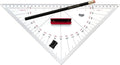 WEEMS & PLATH #104 Professional Protractor Triangle …