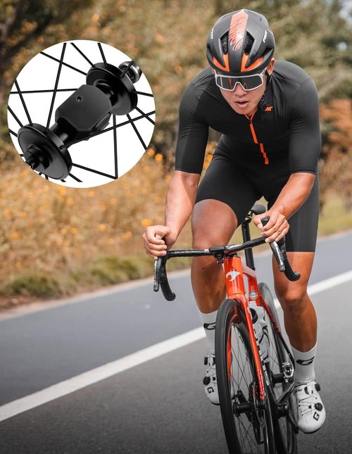 iGPSPORT Bike Speed Cadence Sensor, Wireless IPX7 Waterproof Bluetooth ANT+ 300H Battery Life Bicycle Computer Sensor (CAD70+SPD70)