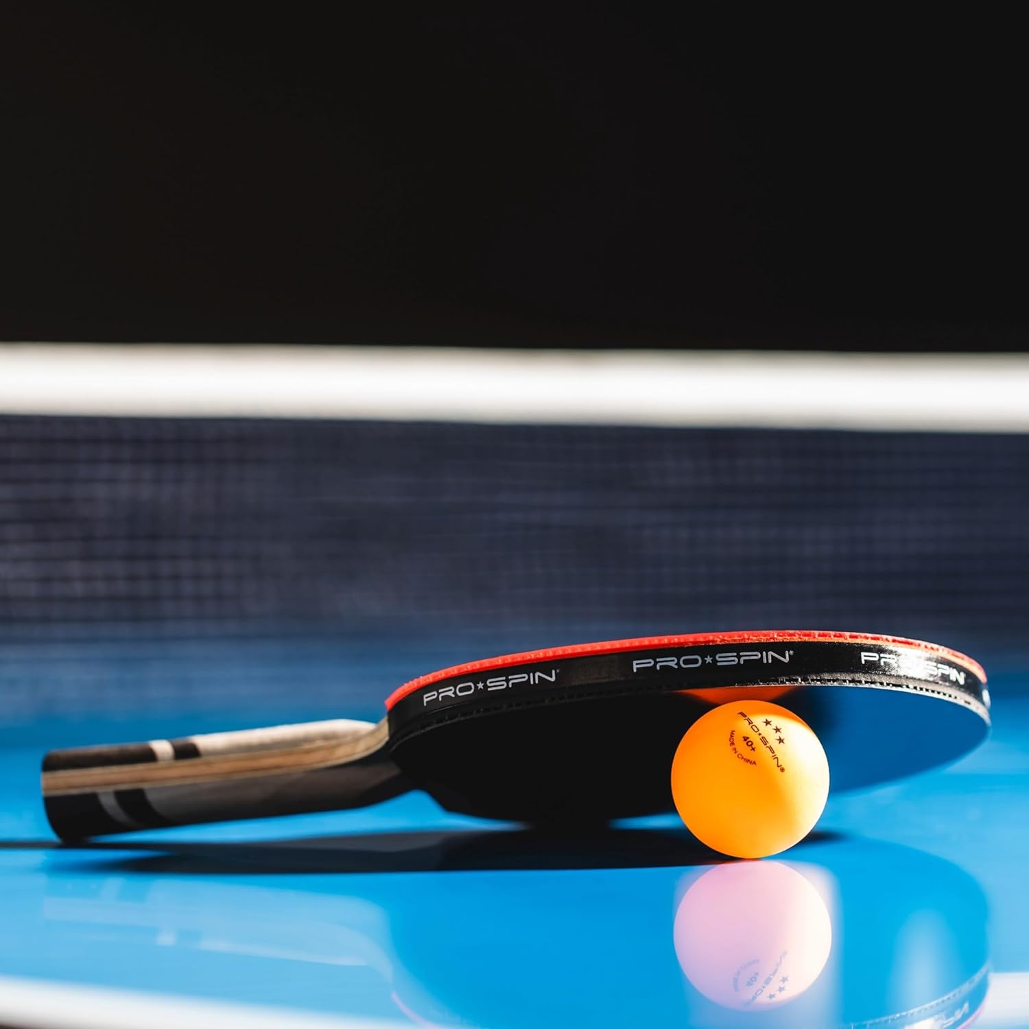 PRO-SPIN Ping Pong Balls - 3-Star Premium Orange Table Tennis Balls | High-Performance 40+ ABS Material