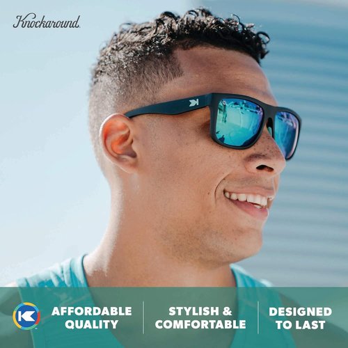 Knockaround Torrey Pines Polarized Sunglasses - UV400 Protection for Men & Women | Stylish & Durable