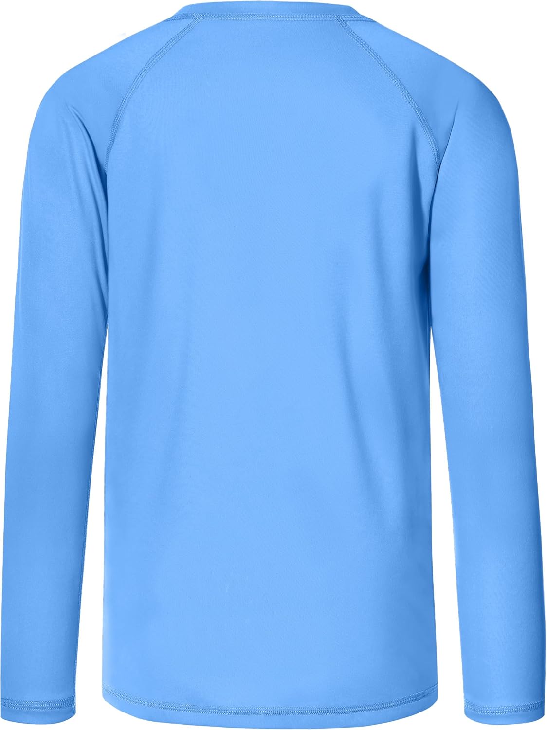 Regine Switzerland Boys UPF 50+ Swim Shirt - Long Sleeve UV Sun Protection Rash Guard | Youth SPF Water Shirt