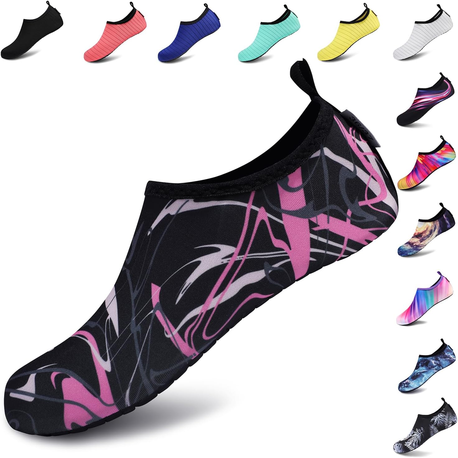 VIFUUR Aqua Yoga Shoes - Barefoot Quick-Dry Water Sports Socks for Men & Women