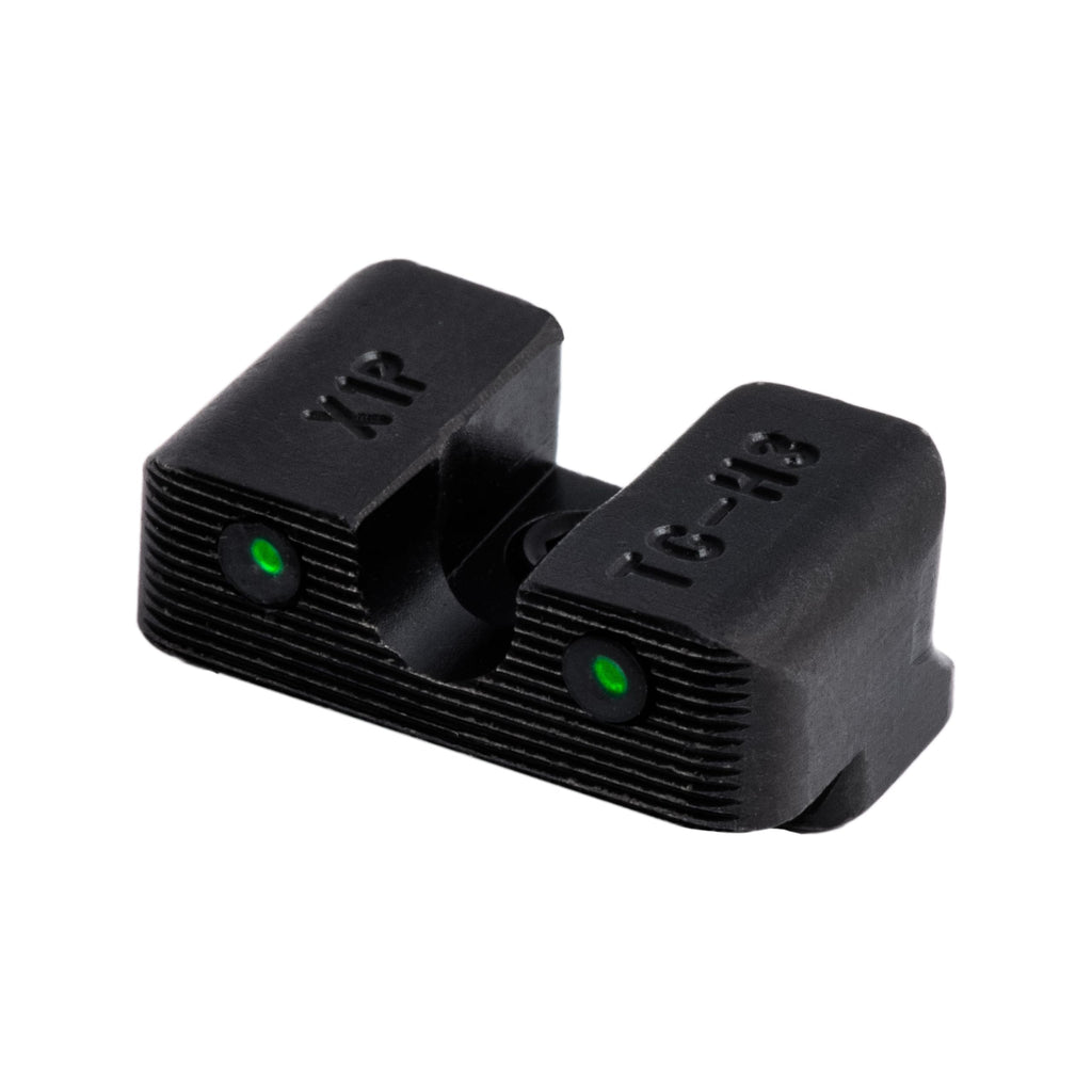 TRUGLO Tritium Pro Glow-in-the-Dark Handgun Night Sights for Springfield XD Series, White Rear