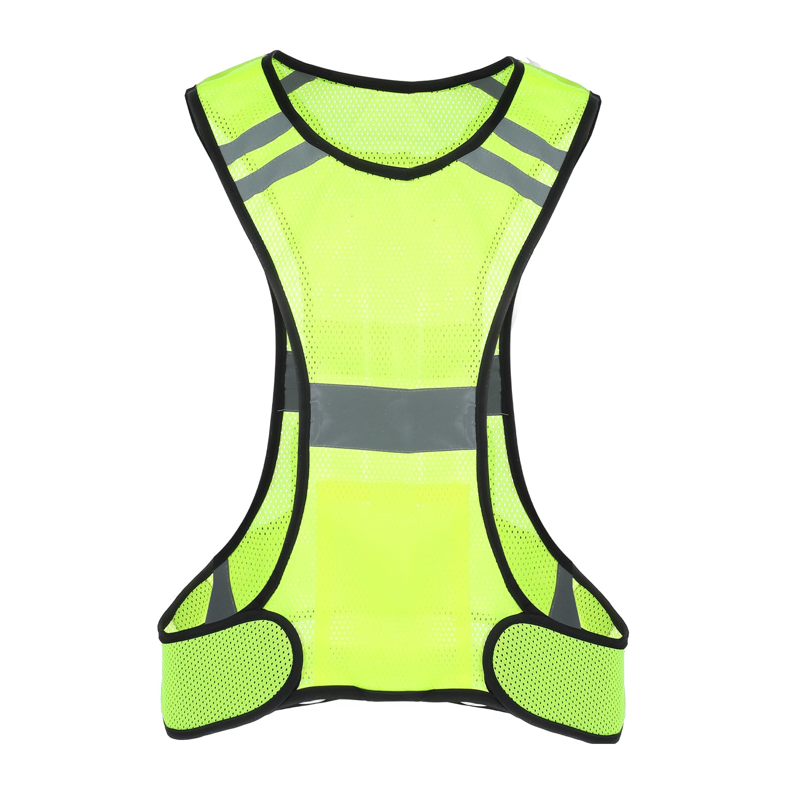 YBEATY Reflective Running Vest High Visibility Reflector Vest with Large Pocket Safety Running Gear for Runners Biking Walking Women Men Lightweight Comfy