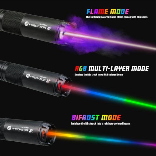 ACETECH Airsoft Riffle Tracer Unit Predator XX Glow in The Dark BB LED Lighting Effect (Flare/Flash Module)