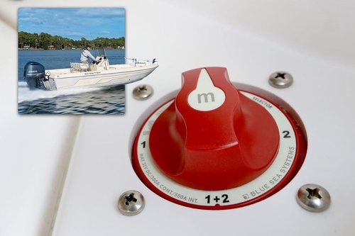 Blue Sea 6007 Dual Battery Switch - Reliable Selector for Efficient Power Management