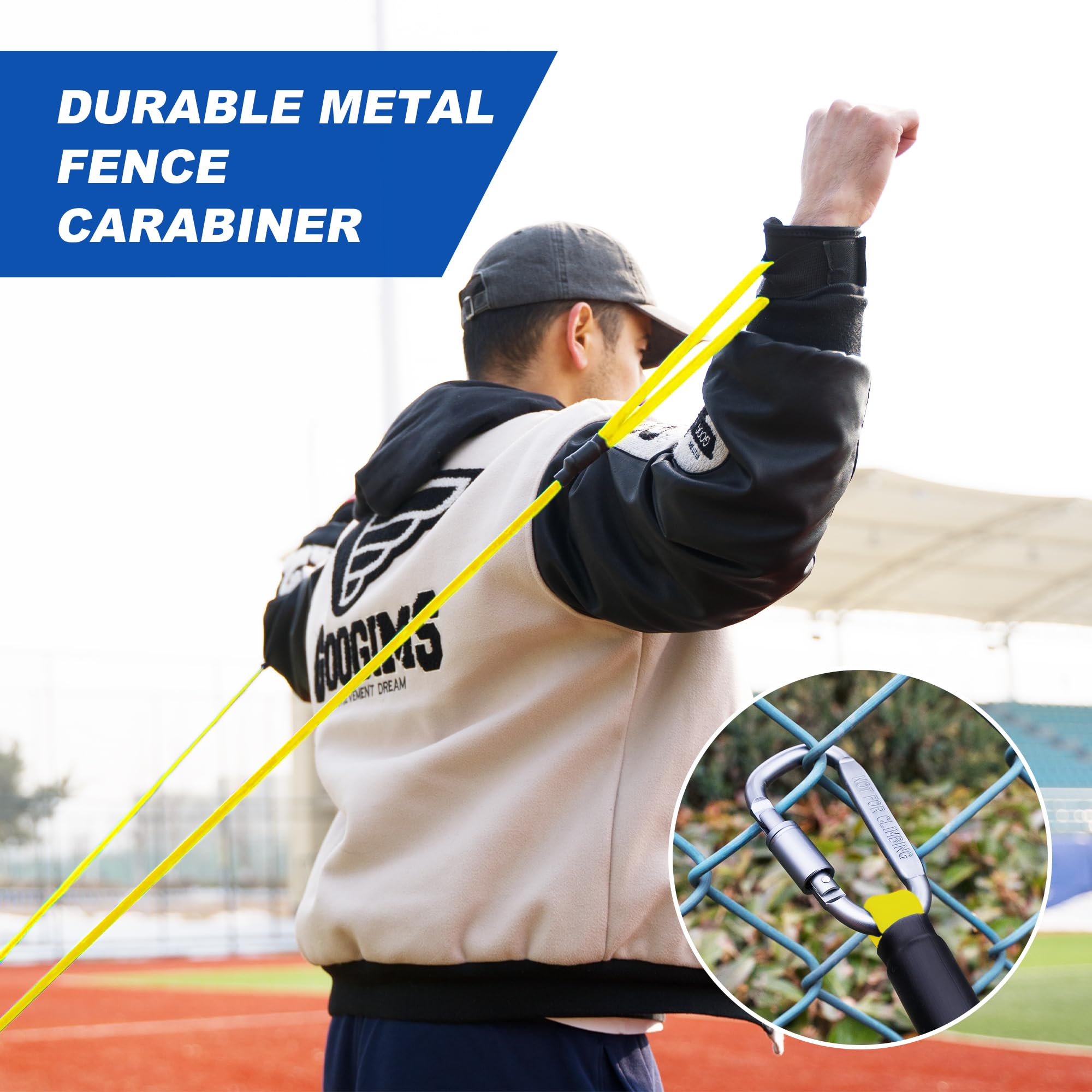 SunNordik Resistance Bands for Pitchers, Baseball & Softball Training Equipment for Improving Arm Strength & Pitching Training, Baseball Pitching Bands for All Skill Levels