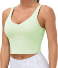 The Gym People Women's Sports Bra - Longline Wirefree Design with Medium Support