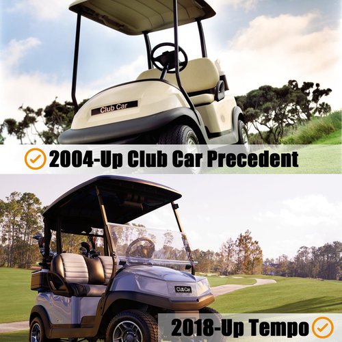 CLUBRALLY Control Arm Delta A-Plate, Control A-Arms Assembly Kit for Club Car Precedent 2004-Up and Tempo 2018-Up, OEM# 102287301, 103388501
