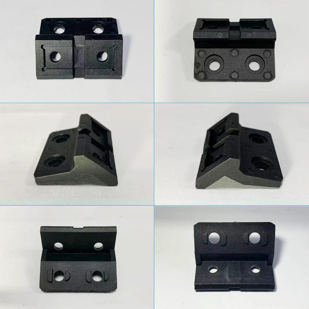 Picatinny Rail - 3, 5, 7, 9, 11, 13-Slot Mlok Polymer Section with Offset Mount, T-Nuts & Allen Wrench