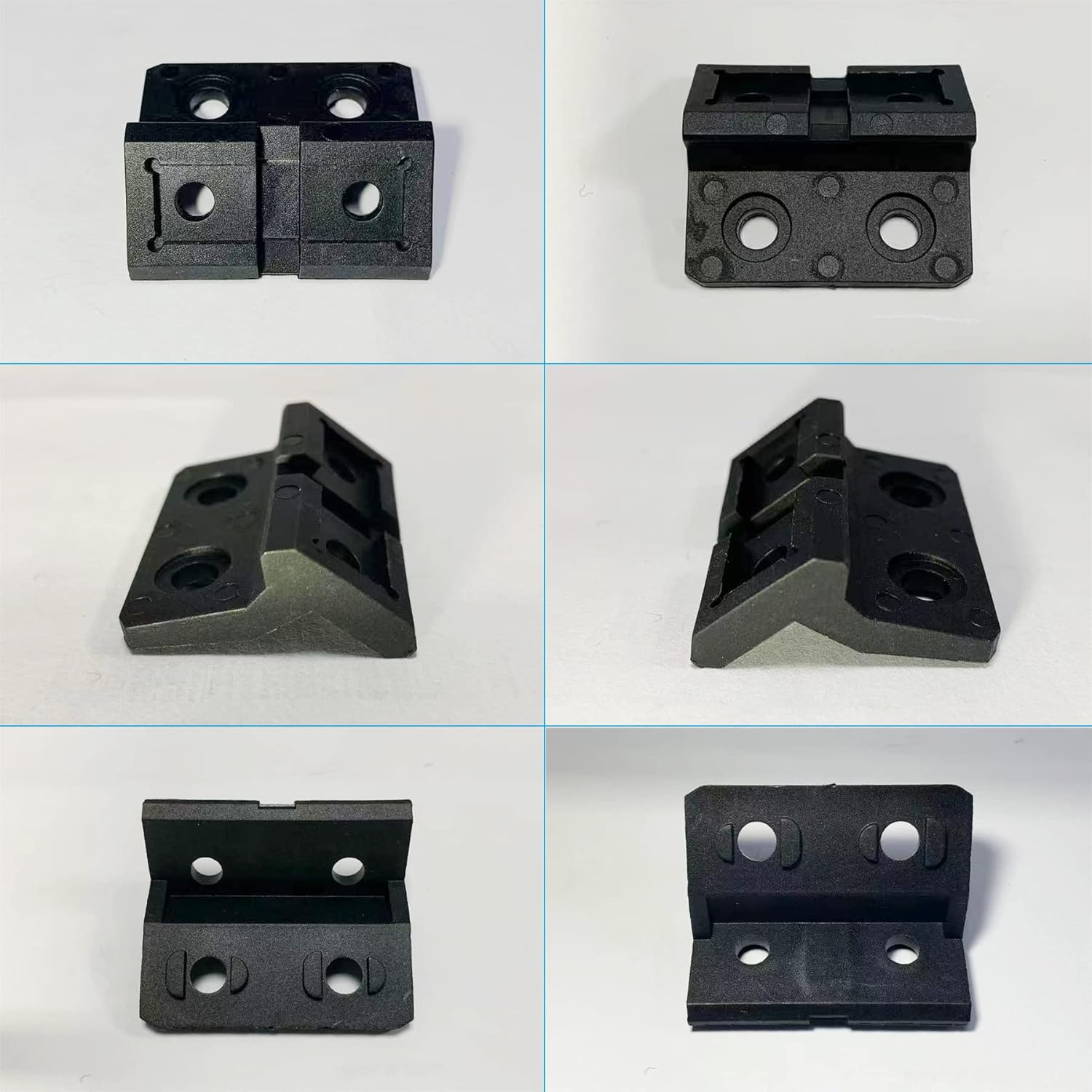 Picatinny Rail - 3, 5, 7, 9, 11, 13-Slot Mlok Polymer Section with Offset Mount, T-Nuts & Allen Wrench