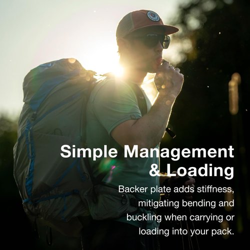 Osprey Hydraulics 2L Backpack Water Reservoir with Bite Valve - BPA-Free, Leakproof Hydration Bladder with QuickConnect and Slide-Seal - Compatible with Most Hiking and Biking Packs
