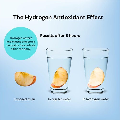 Hydrogen Water Bottle, 2026 Upgraded Model, SPE PEM Technology 2000ppb in 3 Minutes, 420ml, Portable Water Ionizer Machine, Rechargeable Battery, Silver