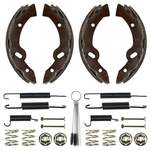 Brake Shoes and Spring Kit Assembly for E-Z-Go Medalist/TXT 1997 Up Golf Cart Brakes Spring Hardware Set for Workhorse 96 Up, Replace for Yamaha G2-G22 94-06 27943G01 70795G01 27944-G01