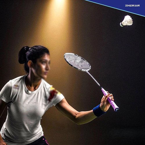 ZHENAN Goose Feather Badminton Shuttlecocks,12 Pack Feather Badminton Birdies-Hight Speed Training Birdie Ball for Indoor and Outdoor Matches,Highly Stable & Durable Shuttle Balls