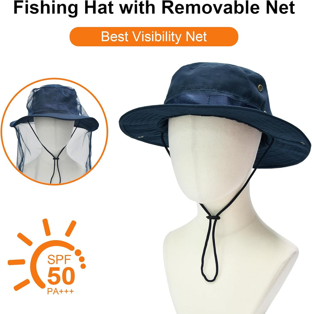 Sun Hats | UPF 50+ Bucket Hat for Men & Women - Foldable UV Protection for Hiking & Beach