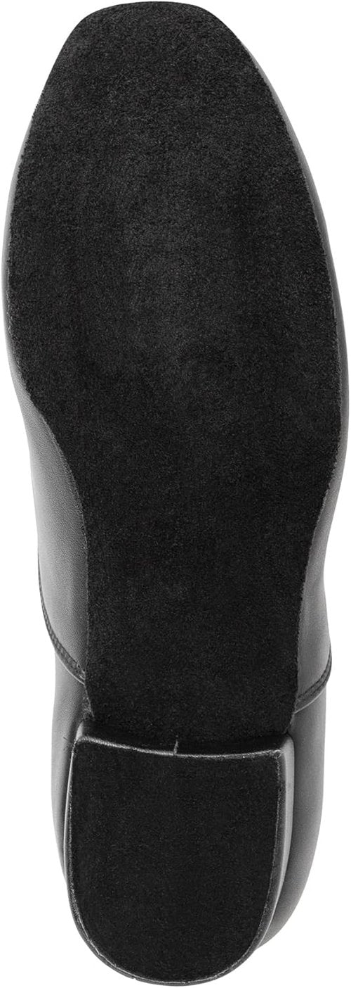 Linodes Men's Latin Dance Shoes - 1 Inch Leather Sole for Ballroom, Salsa, Tango & Waltz