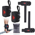 Skiennix Non-Slip Lifting Straps - Durable Wrist Cuffs with Double D-Ring for Weightlifting & Deadlifts