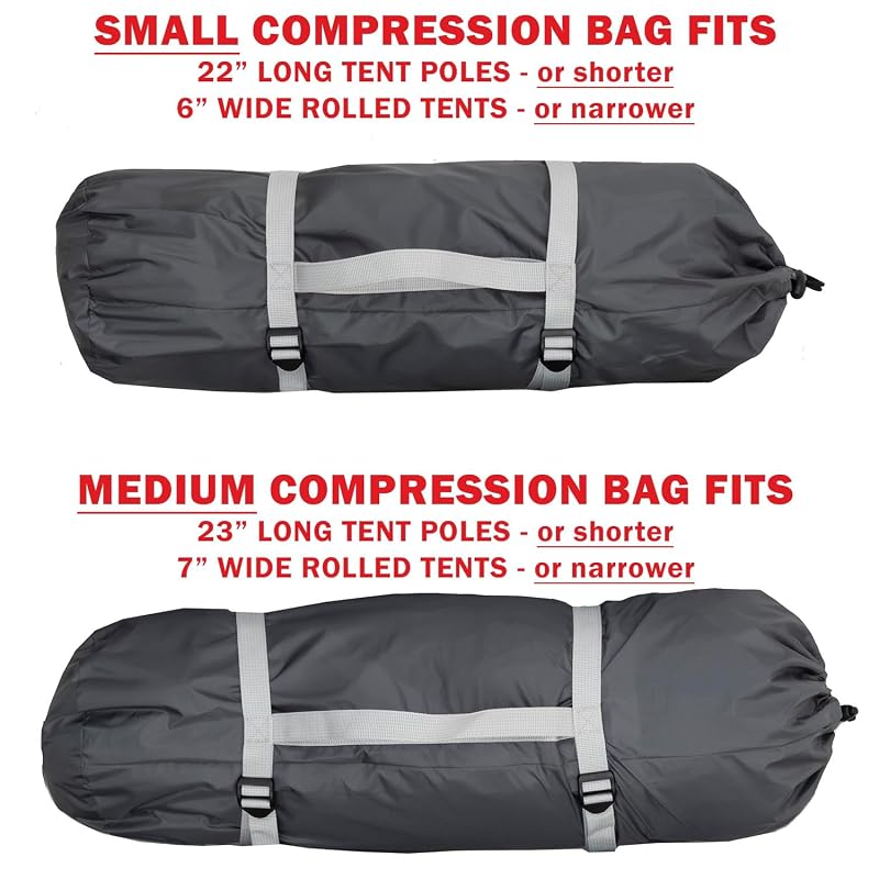 ALPS Mountaineering Tent Bag Gray Large Compression