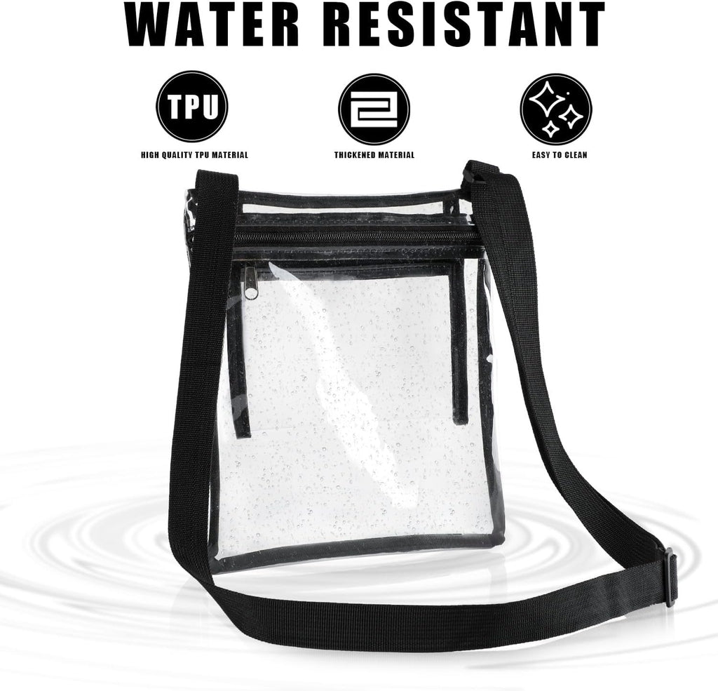 Skiennix Clear Stadium Bag - Durable Transparent Tote for Women | Perfect for Events