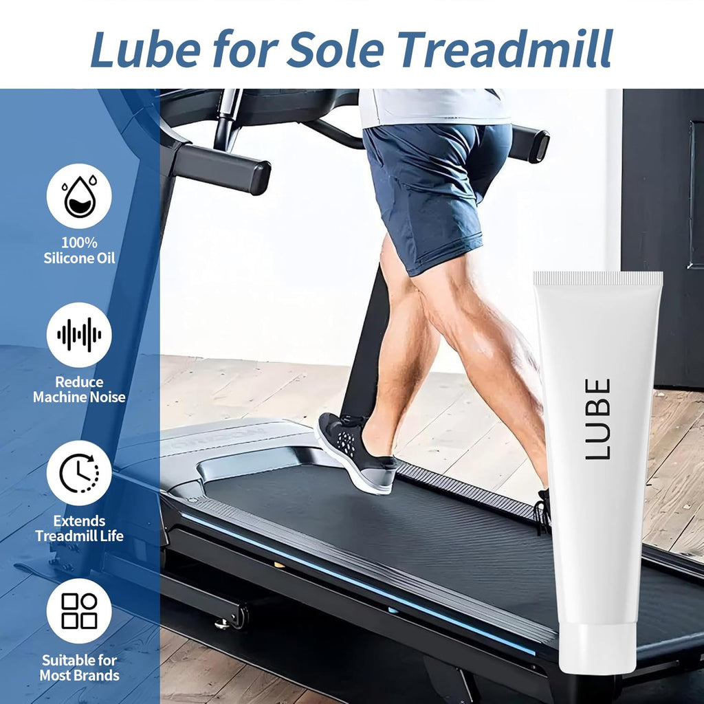 Spirit Treadmill Lubricant - Silicone Maintenance Oil for Treadmills | Includes Cleaning Cloth & Brush