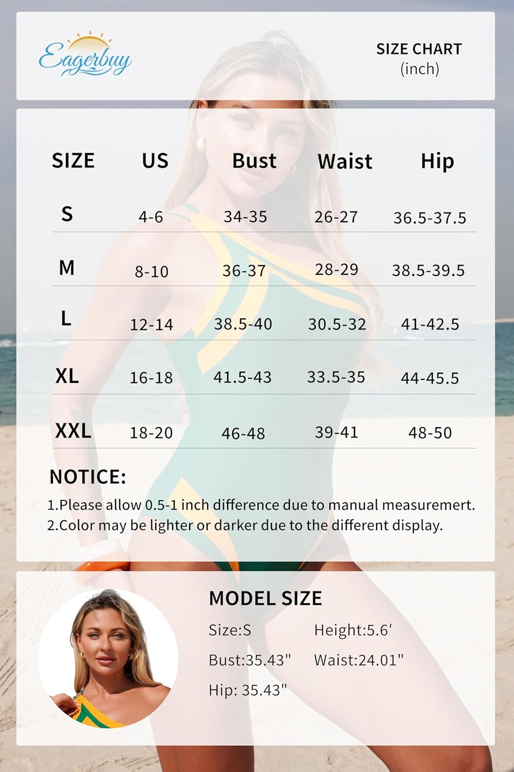 Skiennix Women's One-Piece Swimsuit - Flattering One Shoulder Design with Tummy Control | Color Block Slimming Style