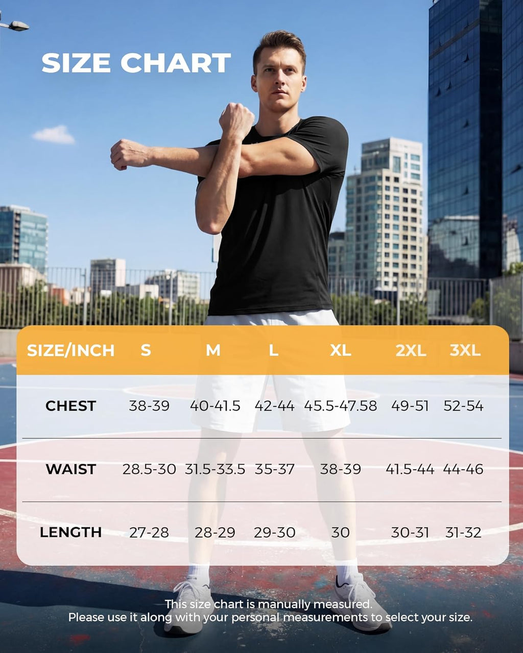 Skiennix Workout Shirts for Men - Black Quick-Dry Moisture-Wicking T-Shirts for Gym & Running | 2 Pack
