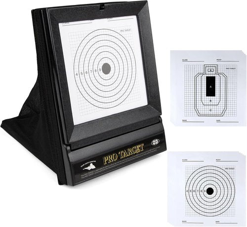 EZYoutdoor Portable Airsoft Target Trap - Foldable Shooting Net with Mesh Catcher & Replaceable Targets