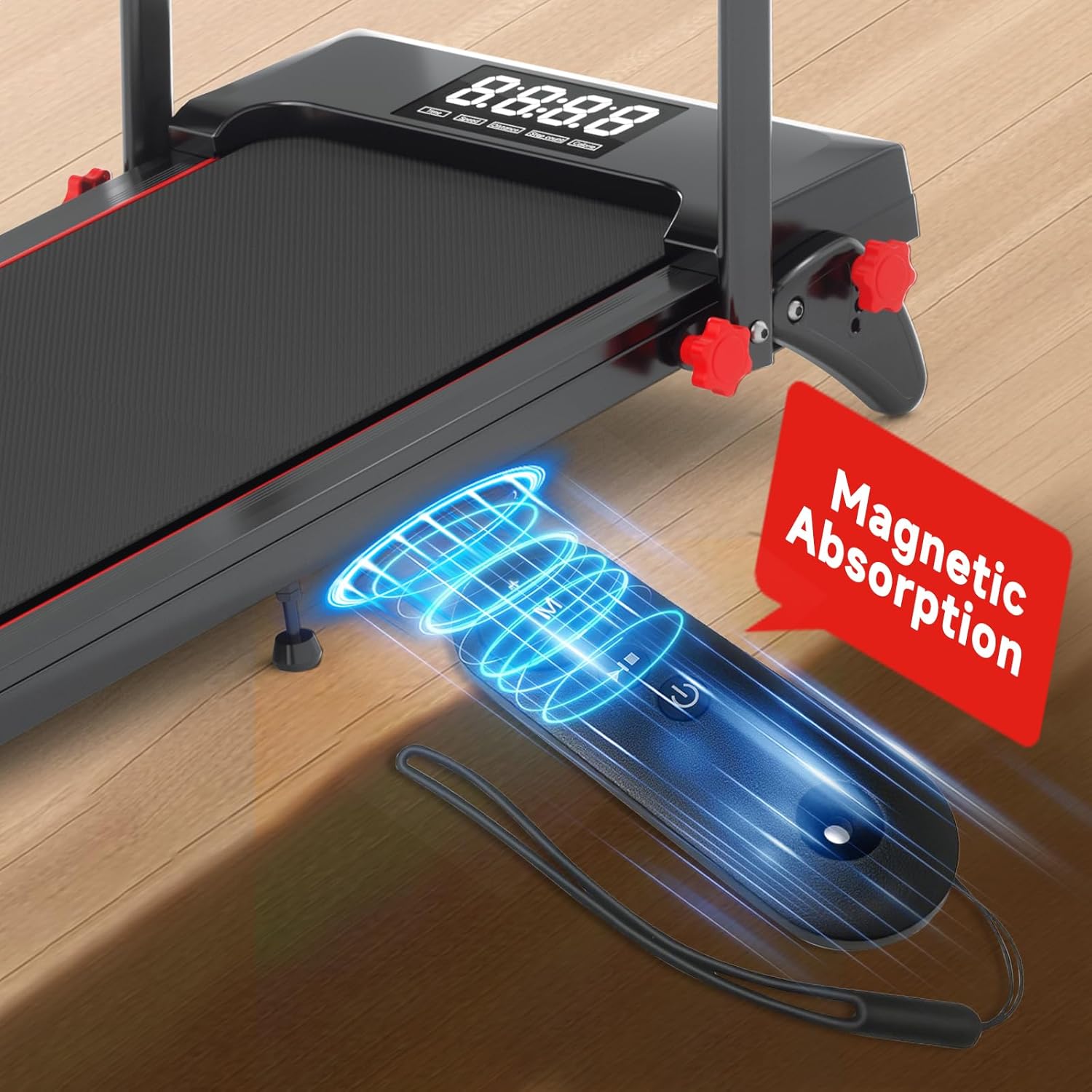 Walking Pad Treadmill - Foldable Under Desk Design with Incline & Remote Control | 7.5 MPH for Home Office