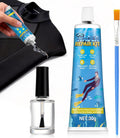 Wader Repair Kit - Transparent Repair Glue for Tears & Holes in Waders, Diving Suits & PVC Gear