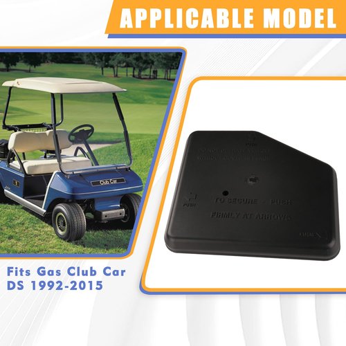 CLUBRALLY Club Car Electrical Component Box Asm, Fits Club Car DS 1992-2015 Gas Golf Cart, OEM#1013609, 1015777/102711201, 1015373, 1014808